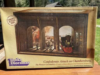 Tonka Dioramas Confederate Attack On Chambersburg 7017 Unassembled