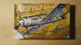 Revell 1/32 Plastic Model Kit Focke Wulf 190 - D H - 215 Open Box Complete