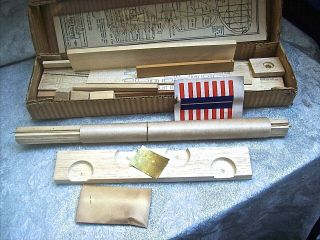 Vintage Stock Of Cleveland Model Airplane Kit - 1933 U.  S.  Army Hawk P6 - E