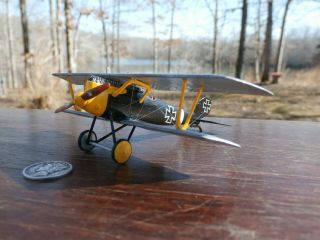 Built Up Display Model Airplane 1:72 Wwi Ww1 German Pfalz D.  Iii Jasta 10 1918