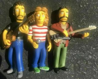 Simpsons Figures The Who Set Roger Daltrey Pete Townshend Entwistle Peter Album