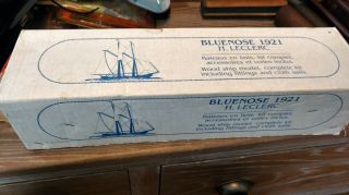Vintage Bluenose 1921 H.  Leclerc Wood Ship Model