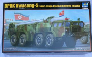 Trumpeter 1/35 01058 Dprk Hwasong - 5 Short - Range Tactical Ballistic Missile