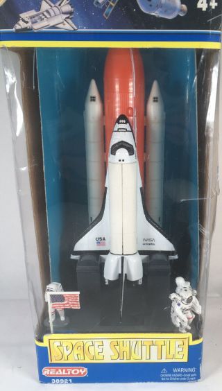 Realtoy 38921 Nasa Space Shuttle Discovery W Boosters Fuel Tank Astronauts