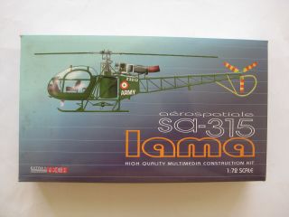 1|72 Model Helicopter Aerospatiale Sa - 315 Lama Extra Tech D12 - 360