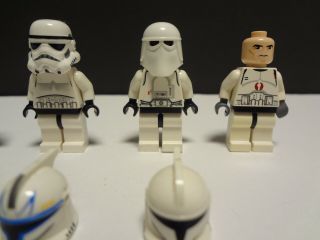 Lego Star Wars Snow Scout Sand Clone Rex Stormtrooper Minifigures Rebels 3