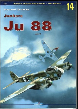 Kagero 14 Junkers Ju.  88 Vol.  2 By Krzysztof Janowicz