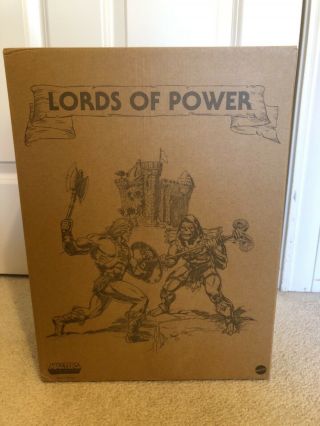 Mattel Masters Of The Universe Origins Lords Of Power Power Con Packaging Only