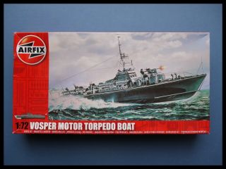 Airfix Raf Vosper Motor Torpedo Boat 1:72 Model Kit