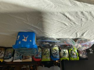 Lego Bionicle Bulk Bags And Tote,  Display Boxes Can Be At No Extra Cost