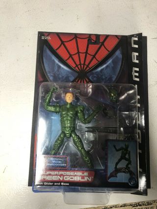 Poseable Green Goblin Figure - Toy Biz 2001 - Spider - Man Movie - Series 1