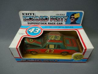 Ertl Richard Petty Superstock Race Car Stock Car Die - Cast Metal 1:25