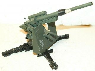 Old Dinky Toys Of England 1940s Metal,  German Wwii 88mm Gun,  Artillery Or Aa Gun