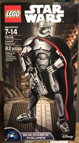 Lego Star Wars Phasma 75118 Buildable Figure Disney In Package Stormtrooper