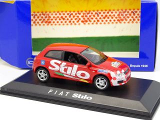 Norev 1/43 - Fiat Stilo Voiture Officielle Rouge Tour De France 2002