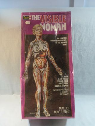Vintage Revell The Visible Woman Model Kit H - 910