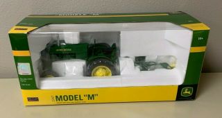 . Speccast John Deere Model M Tractor With Two Bottom Plow