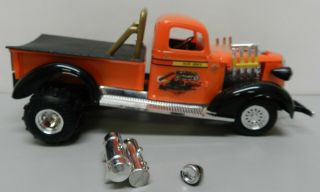 DRAG 4X4 TRACTOR PULLING ORANGE BLOSSOM SPECIAL TRUCK CHEVY AMT MODEL KIT 3