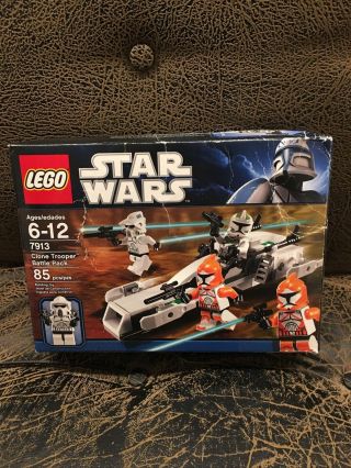 Star Wars Lego 7913 Clone Trooper Battle Pack Complete