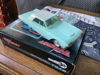 Vintage 1961 Ford Thunderbird 2 Tone Dealer Promo Model Car Friction