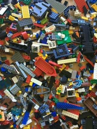 Five Pounds Bulk Legos - Cleaned & Sorted