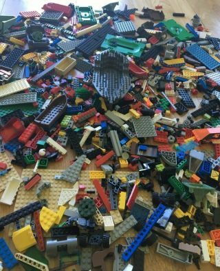 5 Pounds Bulk Legos - Cleaned & Sorted