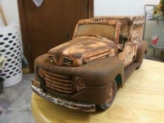 1/18 Diecast 1948 Chevy Ice Cream Truck Weathered Rusty Junkyard Barn Find