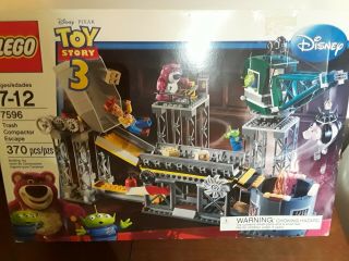 Lego 7596 Toy Story 3 Trash Compactor Escape (7596) Retired - Pre - Owned