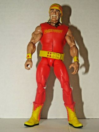 Wwe Wwf Mattel Elite Hall Of Fame Hulk Hogan Wrestling Action Figure.  Hulkster