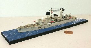 1:700 Scale Built Plastic Model Ship Hms Coventry Destroyer Dd 118