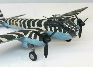 1:72 Scale Built Model Airplane Wwii German Junkers Ju - 188 Bomber Rough Paint