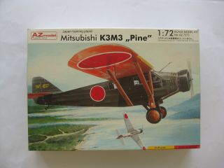 1|72 Model Plane Mitsubishi K3m3 " Pine " Az Model D11 - 3369