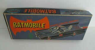 BOX ONLY 1966 Batmobile Aurora Model Kit No.  486 - 98 BOX ONLY 2