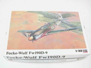 1/32 Hasegawa Ww2 Focke Wulf Fw190d - 9 Plastic Model Kit St19 Parts 08069