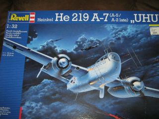 Revell Germany 1/32 Heinkel He 219 A - 7 " Uhu "