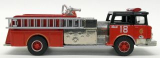 Corgi 1/50 Scale Model Fire Engine 98484 - Mack CF Pumper: - Chicago 3