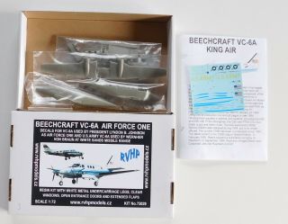 1/72 Rvhp - Beechcraft Vc - 6a " Air Force One " - Complete