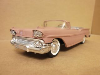 1958 Chevrolet Impala Convertible Promo 1:25 Scale By Amt