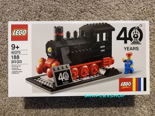 Lego 40 Year Anniversary Steam Train Exclusive Promo 40370 -