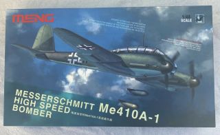 Meng 1/48 German Wwii Me410a - 1 Heavy Fighter Ls - 003,  With