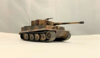 Pro - Built 1:72 Pzkpfw Vi Tiger I Aust.  E Revell (a Tank)