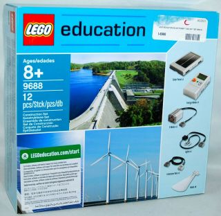 Lego 9688 Education Renewable Energy Add - On Construction Set Misb