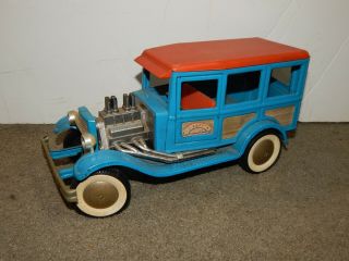 Vintage Ford Buddy L Model T Hot Rod Woody Toy Truck No Damage No Resev
