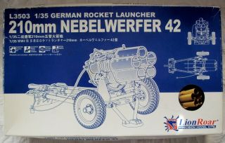 Lion Roar 210mm Nebelwerfer 42 German Rocket Launcher L3503 & L3504 Rockets
