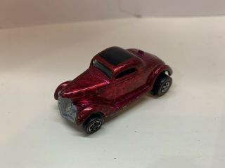 Hotwheels Redline Classic 36 Ford Coupe Rare Magenta Vintage