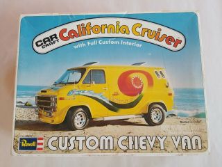 1976 Issue Revell 1/25 Custom Chevy Van Car Craft California Cruiser