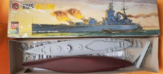 Hms Rodney Battleship Model Kit - Airfix,  Tom Model Etched In 1/600 Scale