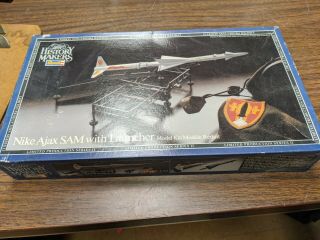 Rare 1983 Revell The History Makers 1/32 Nike Ajax Sam With Launcher