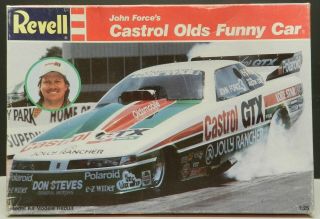 John Force Olds Gtx Jolly Rancher 1989 Drag Race Fc Funny Car Revell Model Kit