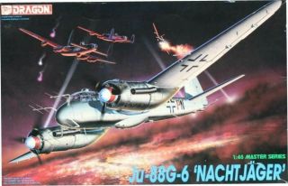 Dragon Dml 1:48 Master Series Ju - 88 G - 6 Nachtjager Plastic Model Kit 5509u